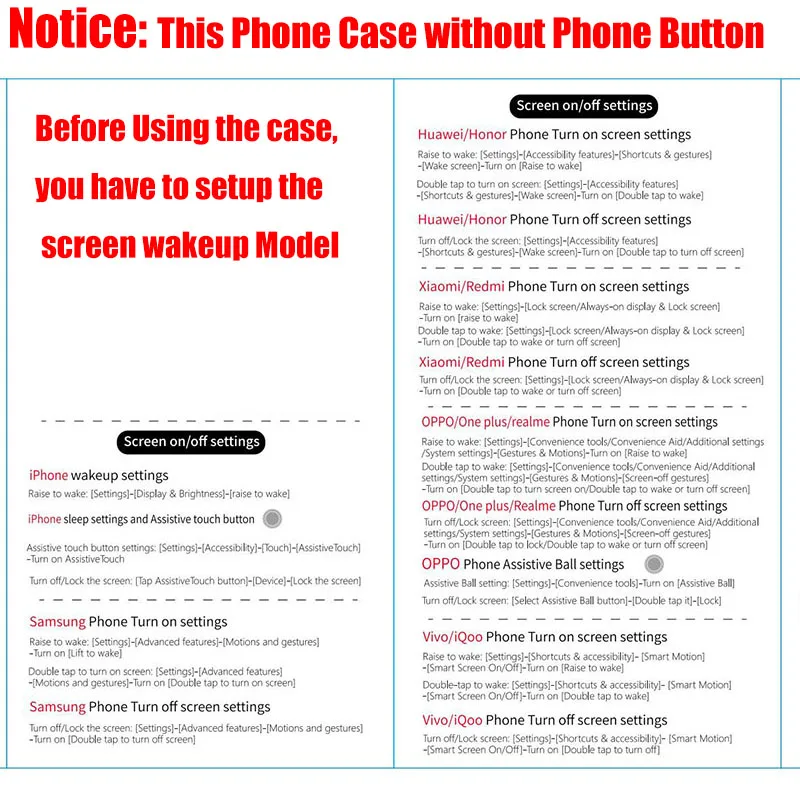 Self-check Leak Water General Size 30 Meter 33FT Deep Waterproof Case For Huawei Honor Xiaomi Oneplus Samsung iPhone Diving Swim