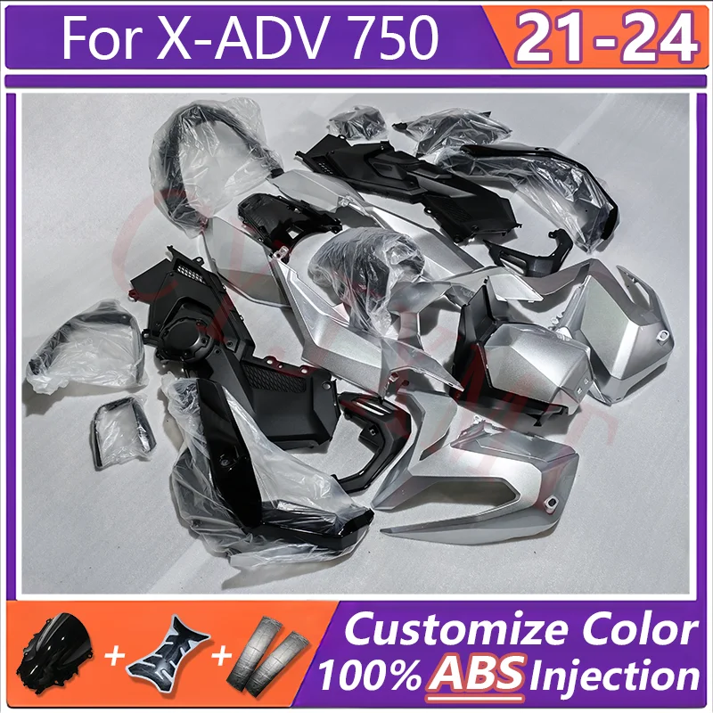 

Motorcycles Fairing Kit for Honda X-ADV750 ADV750 2021-2023 2024 Bike Fairings XADV X-ADV 750 21-24 Plastic Mold Bodyframe Shell