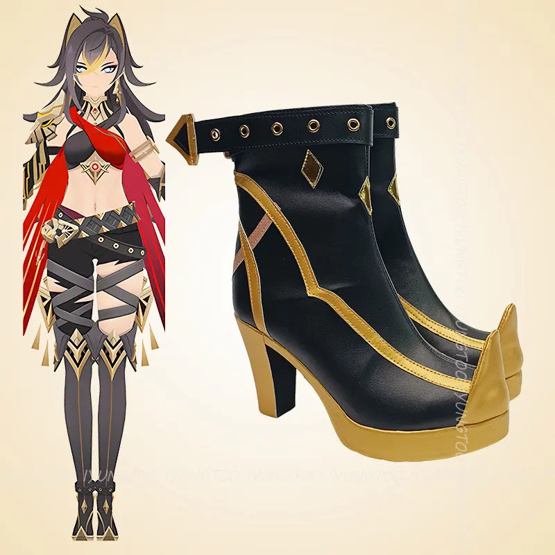 

Genshinimpact dehya Anime Characters Shoe Cosplay Shoes Boots Party Costume Prop