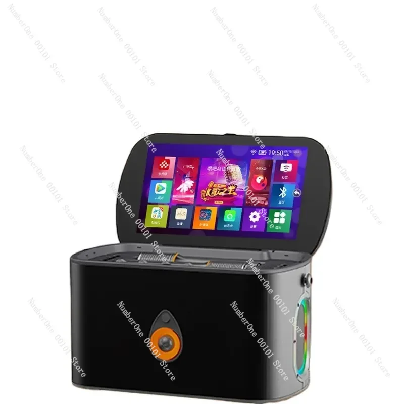 K90 12 Inch Portable Karaoke Machine Outdoor Wireless Bluetooth Speaker Home KTV System With Microphone For Party Singing