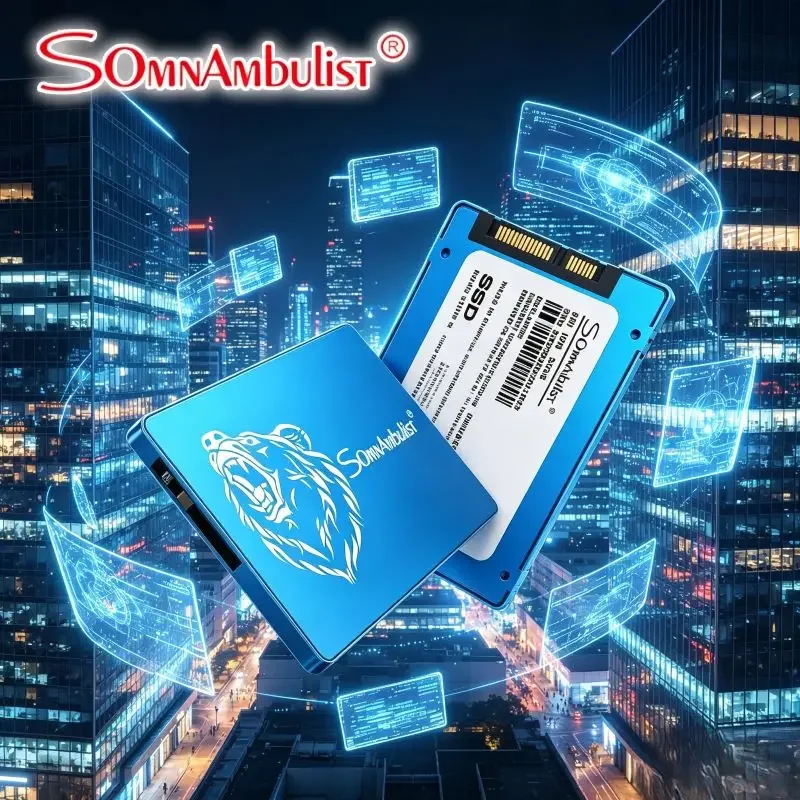 

Cost-effective SomnAmbulist SATA3 Solid State Drive,128GB to 2TB Solid State Storage SSD for Laptop Desktop System Renew