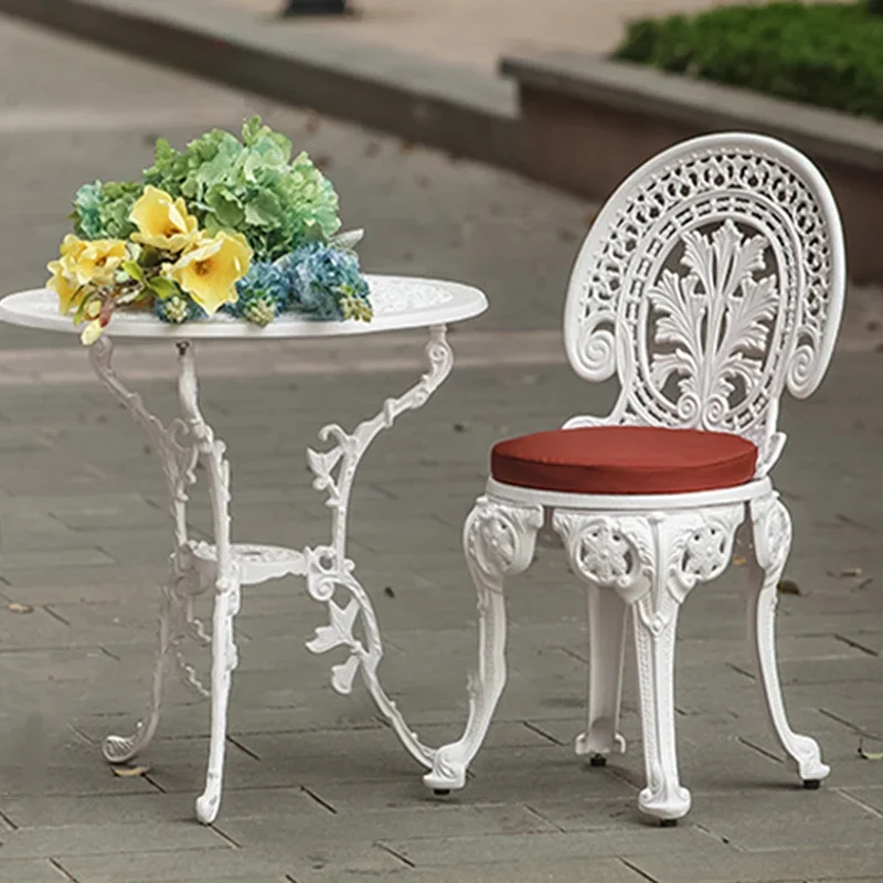 

Outdoor Funiture Set Metal Garden Table and Chair Sets