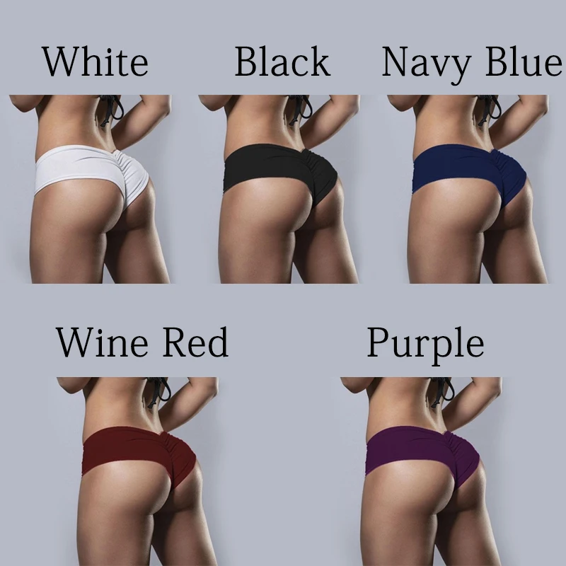 Frauen Yoga Briefs Fitness Bike Sexy Shorts Fashion Workout Push Up Sportswear Sport Mini Kurze Gym Shorts Mädchen Spodenki Damskie – Detail 8