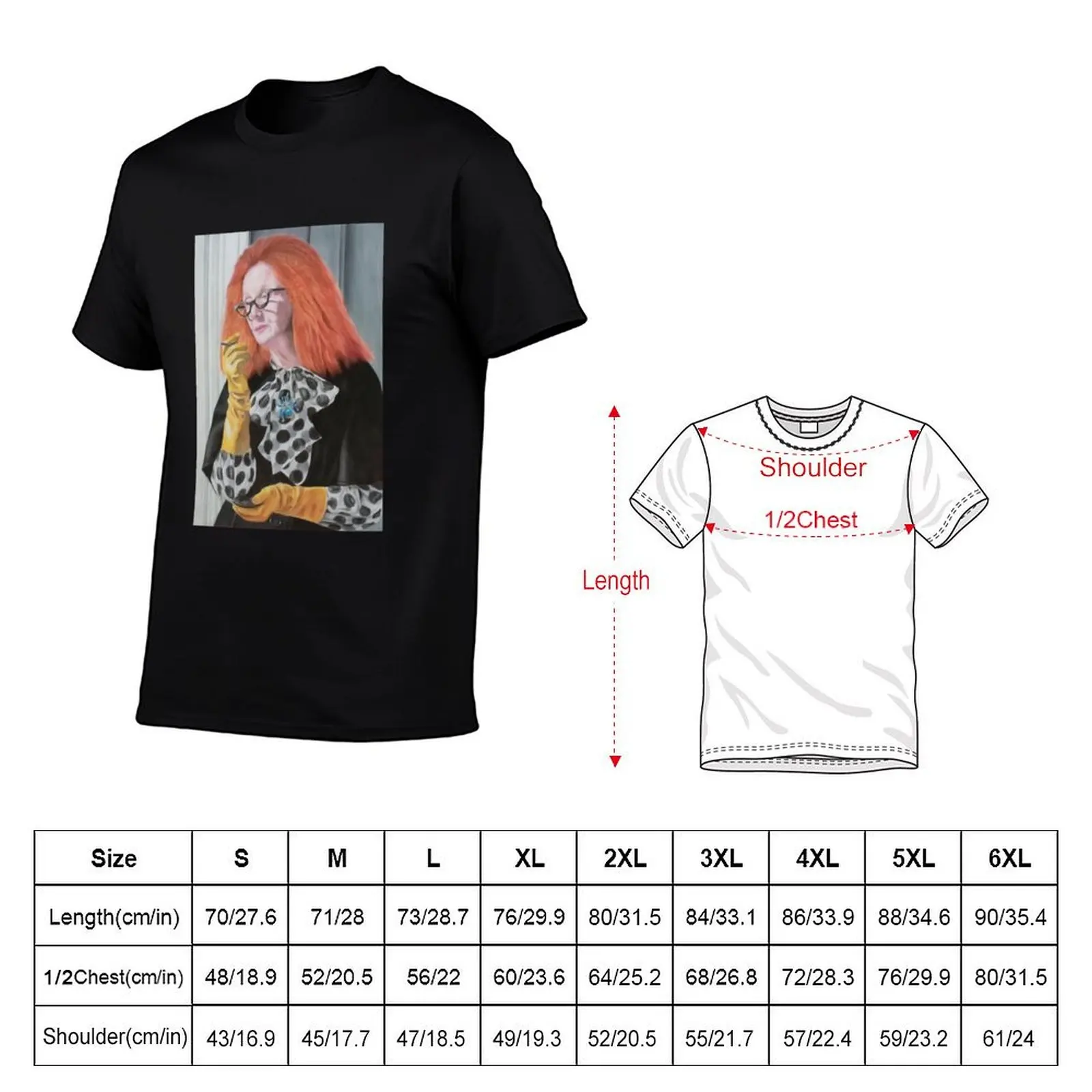 Myrtle Snow T-Shirt Vintage Style Printed Top
