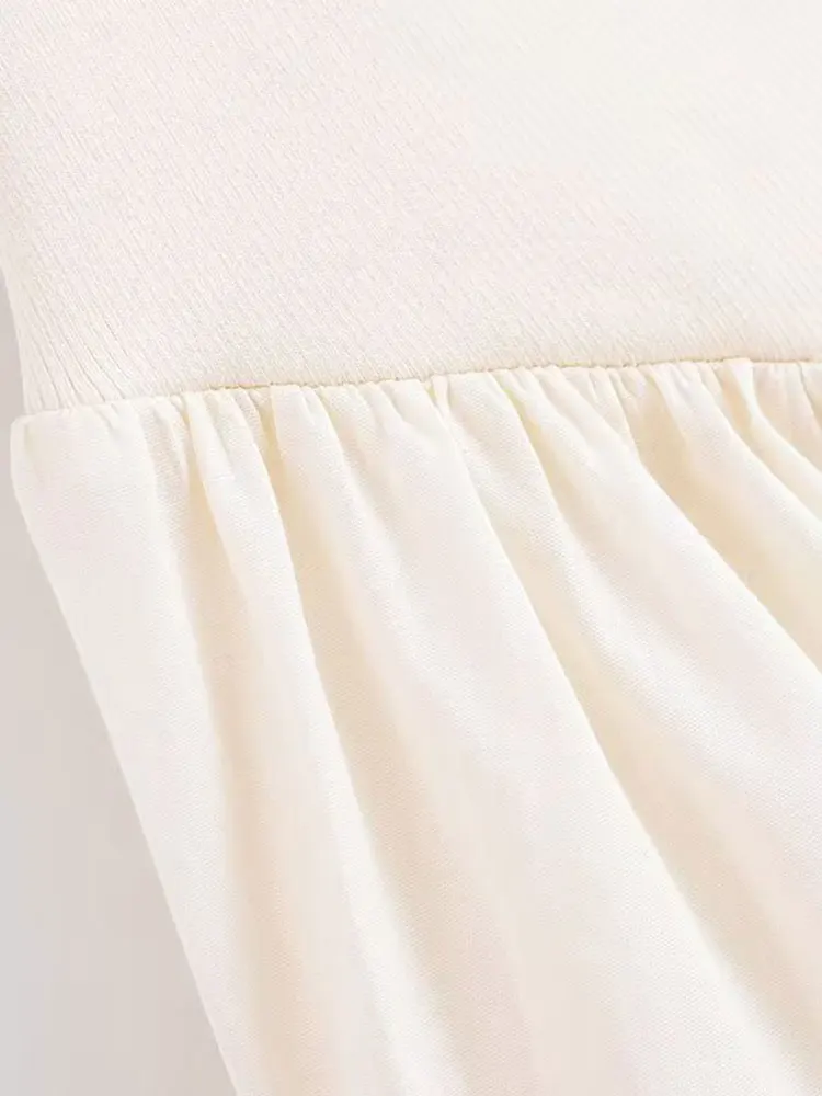 2025 여름 섹시 시크 여성 캐미 드레스 솔리드 슬리브리스 슬링 미디 드레스 신상 패션 드레스