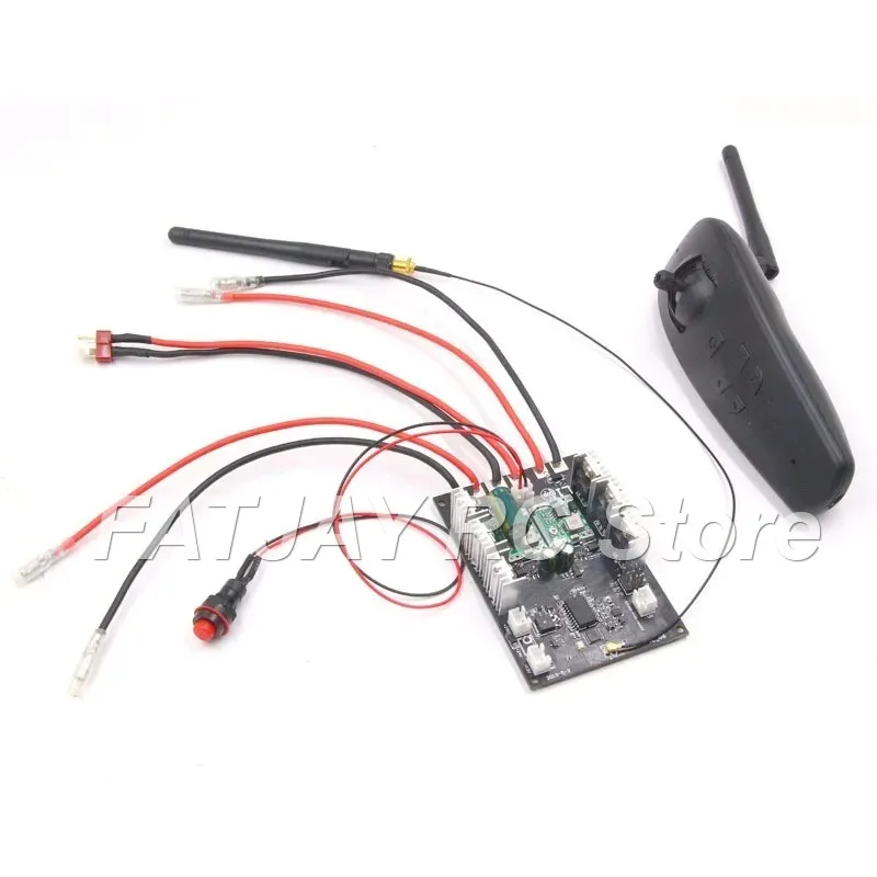 RC Rescue Boat One-handed Remote Controller FATJAY 895 Motor Gyroscope Differential Control 500m Long Distance