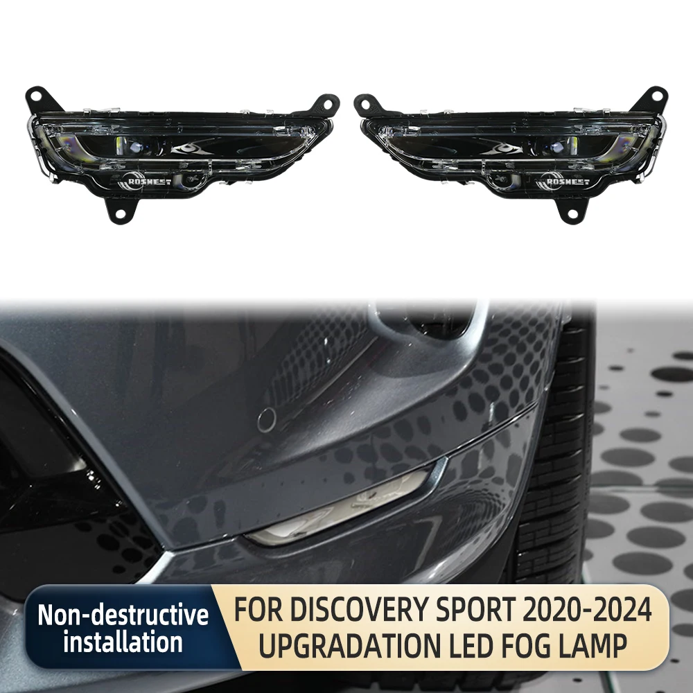 Car Front Fog light New High Quality Led Daytime Running Light For Discovery Sport 2020-2024 L550 Upgradation Led Fog Lamp