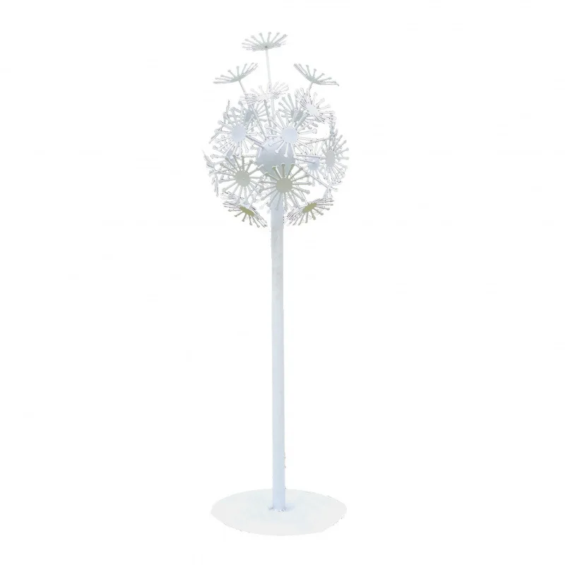 Outdoor  Dandelion Sculpture Garden Landscape Sales Department Real Estate Lawn Luminous Iron Ornament Decoration