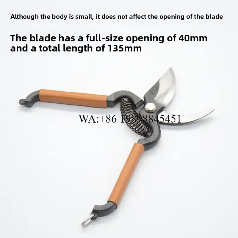 WMWMNU Japanese Original Imported Syu Mini Pruning Scissors for Garden Flower Arrangement Fruit Picking Convenient