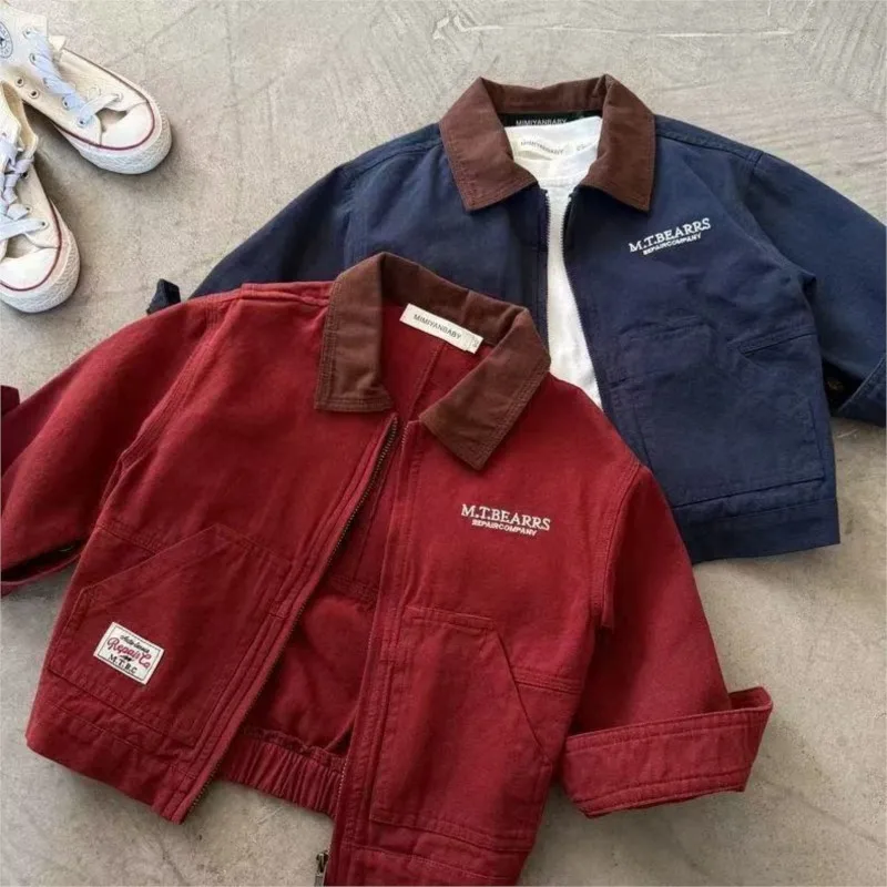 2026 new Spring autumn Baby Girls Boys cotton Coats Jackets parkas Fashion Kids Children Tops Clothes Overcoats