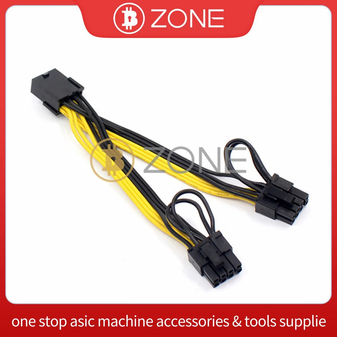 15cm pci-e pcie 8p Buchse zu 2 Port Dual 8pin 6 2 p Stecker Verlängerung kabel 18awg Kabel