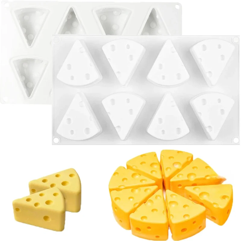 

Silicone Mini Cheese 3D Cake Mold Diy Baking Molds Multi Purpose High Temperature Resistant Silicone Cake Mold Tools