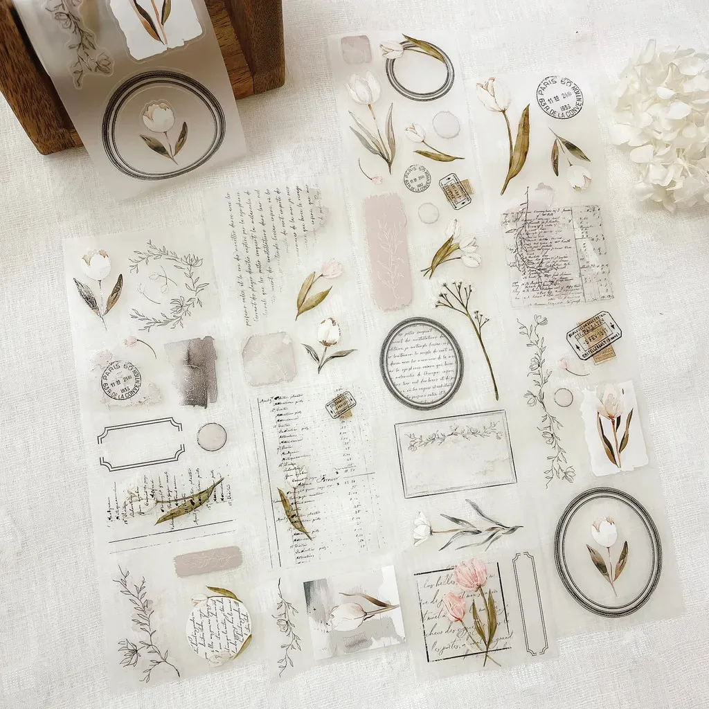 

Лента Washi Pet Tape в наличии, новая серия Crea With Gaby Magic, тип Crystal Cut PETjournal