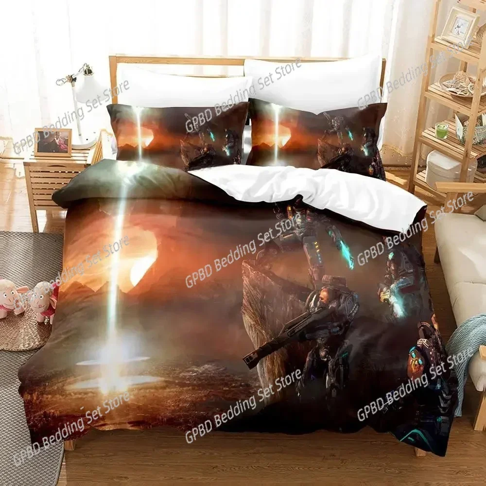 3d Print Game Red Solstice 2 Survivors Comfortable Duvet Cover Pillowcase Bedding Set Children Bedroom Decoration Home Textile
