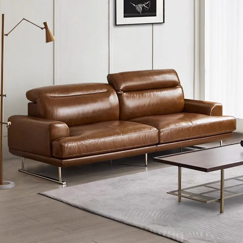 

Relaxing Nordic Sofa Luxury Aesthetic Design Lounge Floor Sleeper Couch Leather Sectional Muebles Para El Hogar Home Furniture