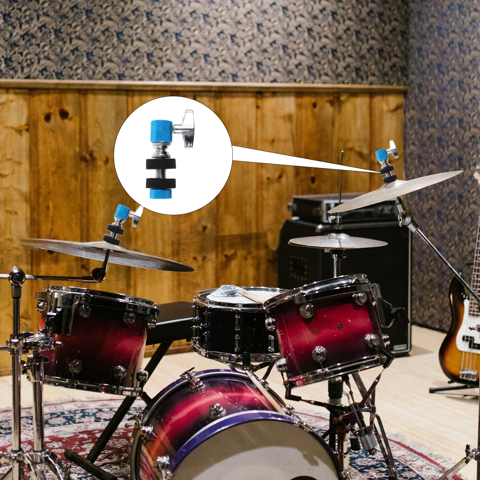 

Hi Hat Clutch Metal Percussion Post Drum Accessory Jazz Musical Instrument Part Easy Setup Professional Solution For Drummer