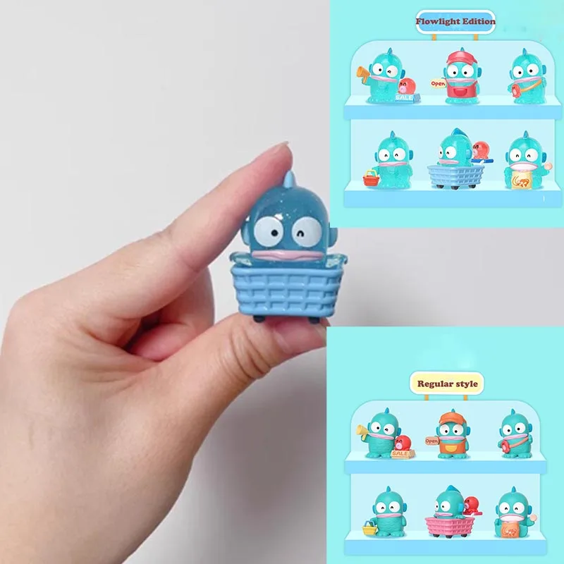 

Cute Hangyodon Blind Box Particle Figures Supermarket Event Series Ornament Toys Cute Bean Collectible Surprise Bag Desk Decor