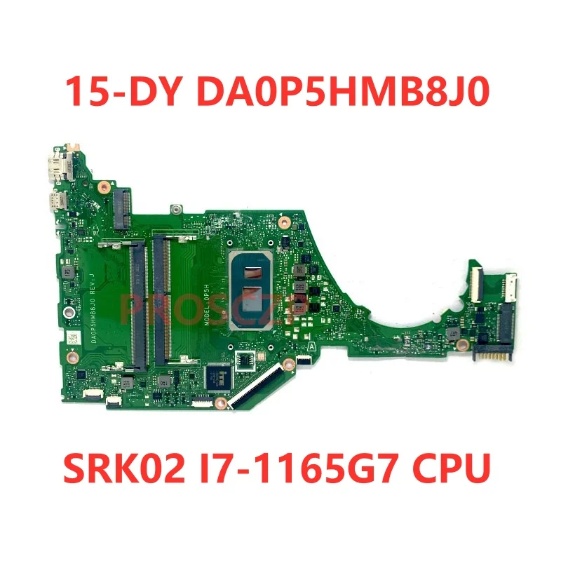 Imagem -03 - Laptop Motherboard para hp Pavilion 15-dy Da0p5hmb8j0 Motherboard I51155g7 I7-1165g7 Cpu 100 Testado Funcionando Bem Alta Qualidade