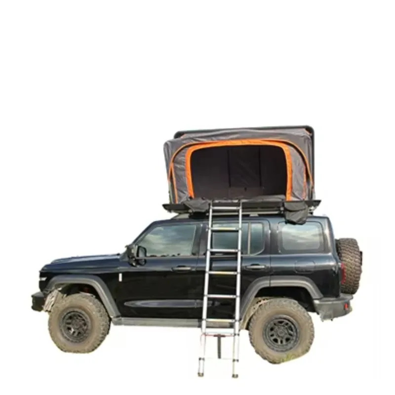 

Hot Sale Clamshell Black Gray Hard Shell Roof Top Tent Camper Car Roof Top Tent Awning Tent 4x4 Offroad