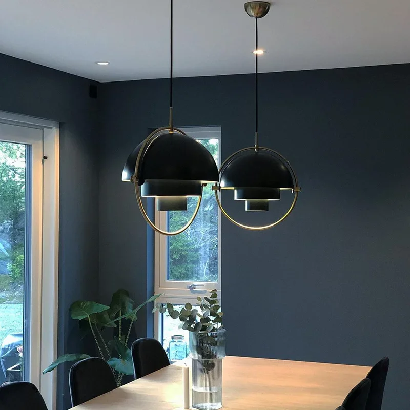 Modern Pendant Light Nordic Minimalist LED Hanging Ceiling Lamp Bedroom Dining Room Interior Home Decor Base Lighting Fixture