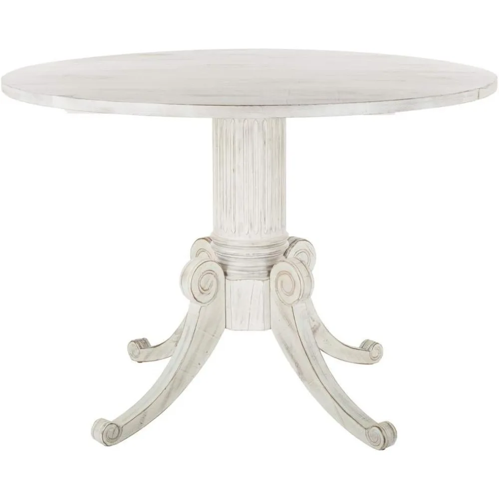 

Home Forest Traditional Antique White Drop Leaf Dining Table