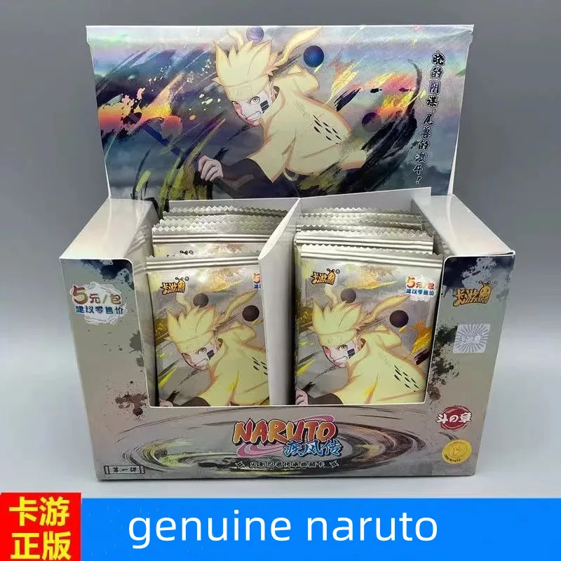 Genuine card tour Hokage card box TR transparent card hot stamping GR card anime collection card toy rare whole box