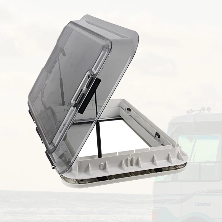 RV24SL Skylight Double Glazed Dome Top For Motorhome Caravan 400*450mm For Camper Roof Ventilation
