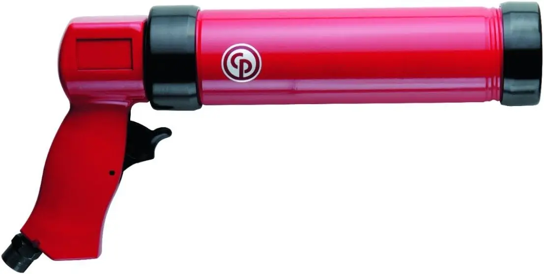 Pistolet à calfeutrer pneumatique, dégagement continu, taille d'adhérence 8-1/2x2 pouces (50x210mm), CP9885