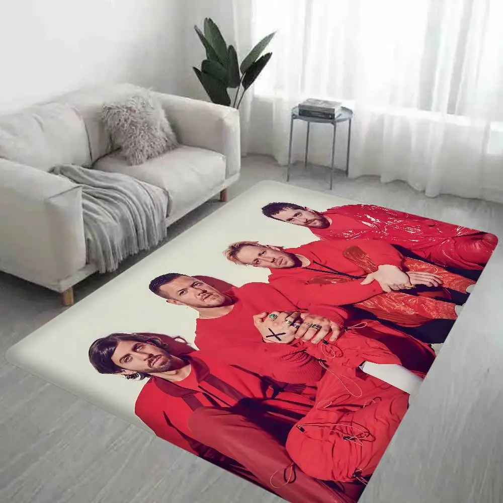 I-Imagine D-Dragons Popular band Entrance Door Mat Nordic Style Home Doormat Bathroom-Toilet Mats Bedroom Hotel Decor Mat