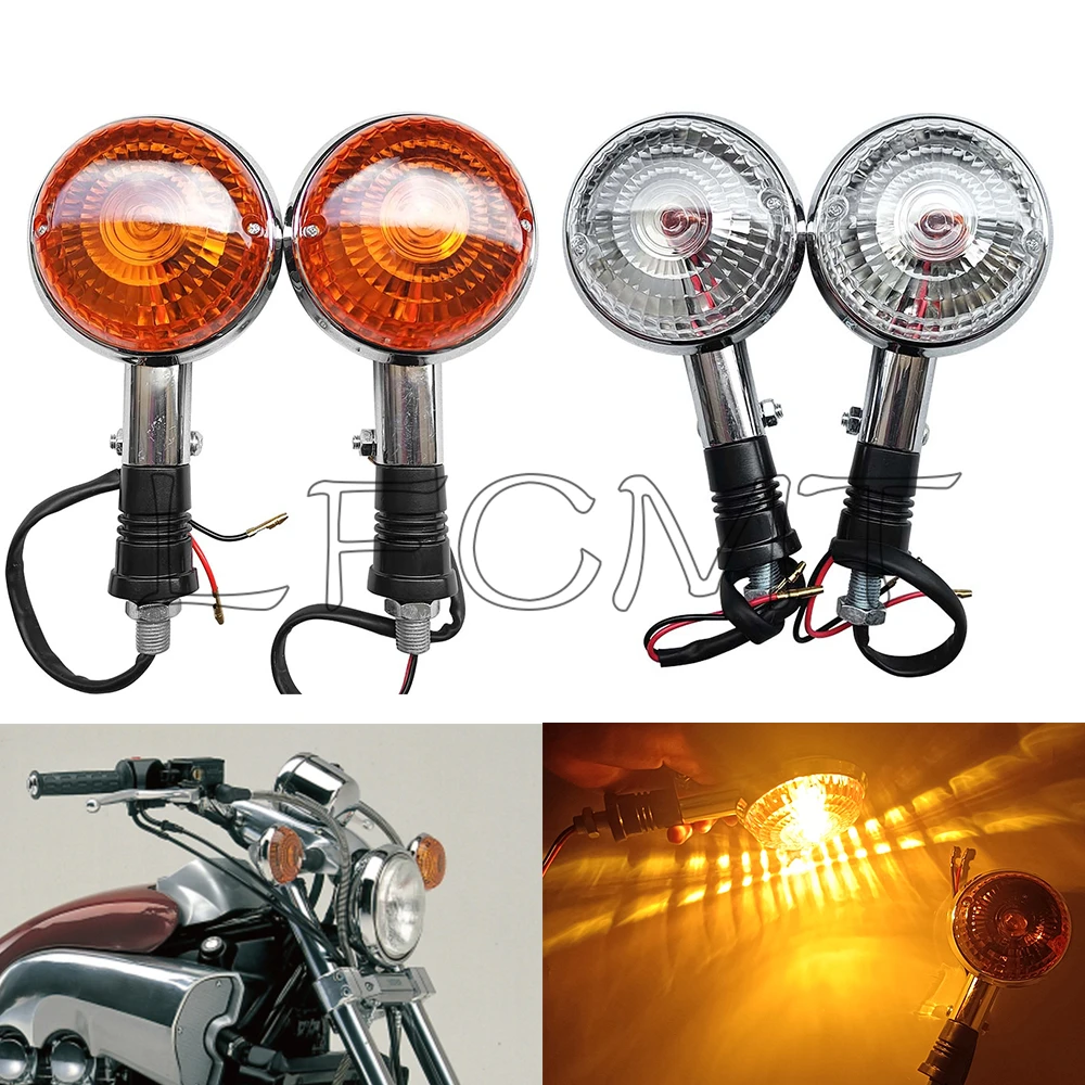 

Motorcycle Turn Signal Lamp Lights Fit for Yamaha V MAX1200 Virago XV250 XV400 XV535 XV920 XV1000 XV535 XV920 XVS 400 650 1100