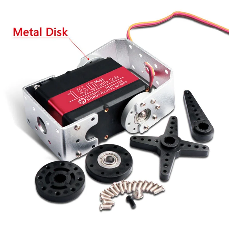AC57-150KG 12V RDS51150 ダブルシャフ - Servo Bracket のレビューと価格