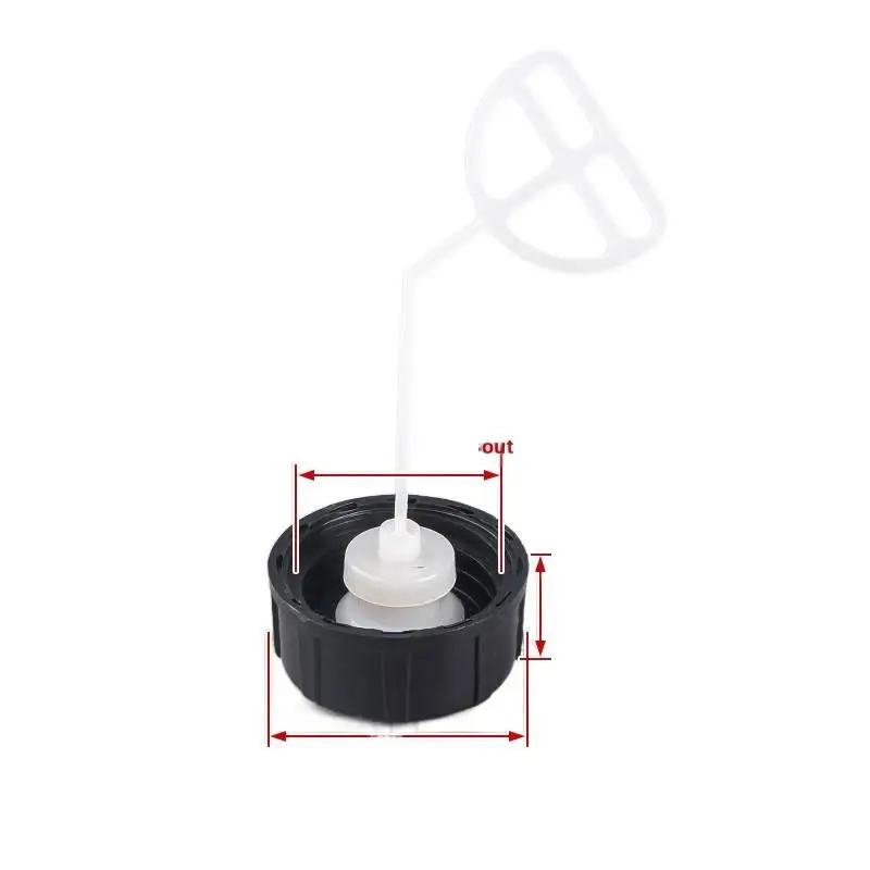 для газонокосилки, триммера для живой изгороди и дрели заземления, двухтактная G26 [грубая резьба] - аксессуары для крышки топливного бака с 3-кольцевой резьбой