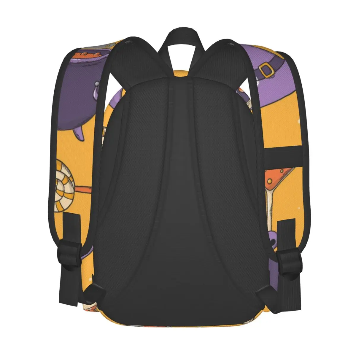 Halloween Pattern Large Capacity Student Backpack Casual Fashion School Bag Travel Rucksack Daypack Bookbag
