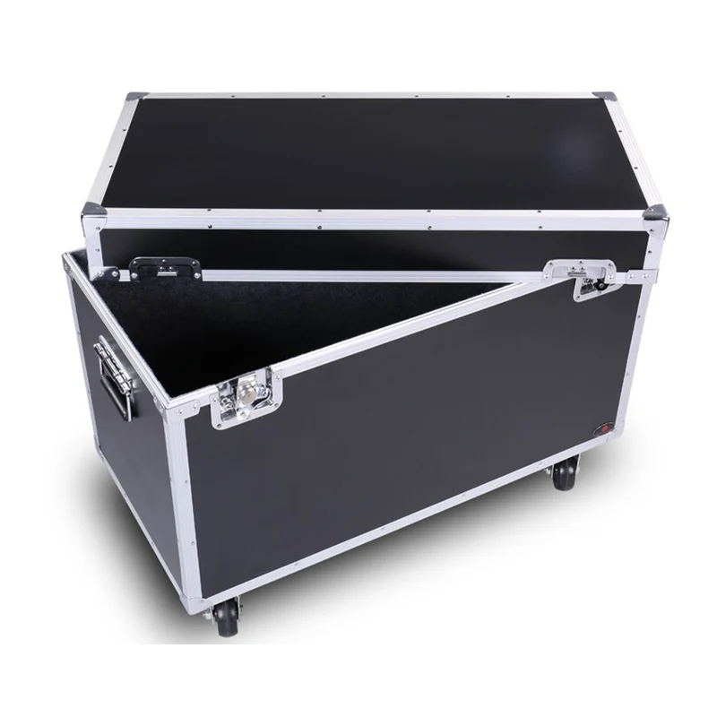 Moving Head Flight Case, Heavy Duty 9mm Plywood ATA 300 Road Case, fit for 10R 15R Beam Stage Light, Wheels, 900x600x300mm