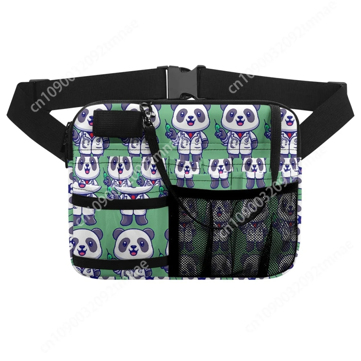 Panda Medical Custom Luxury Designer สุภาพสตรีเอวกระเป๋าหมอโรงพยาบาลทํางานแบบพกพาพยาบาล Fanny Pack ผู้ถือเครื่องมือปฏิบัติ