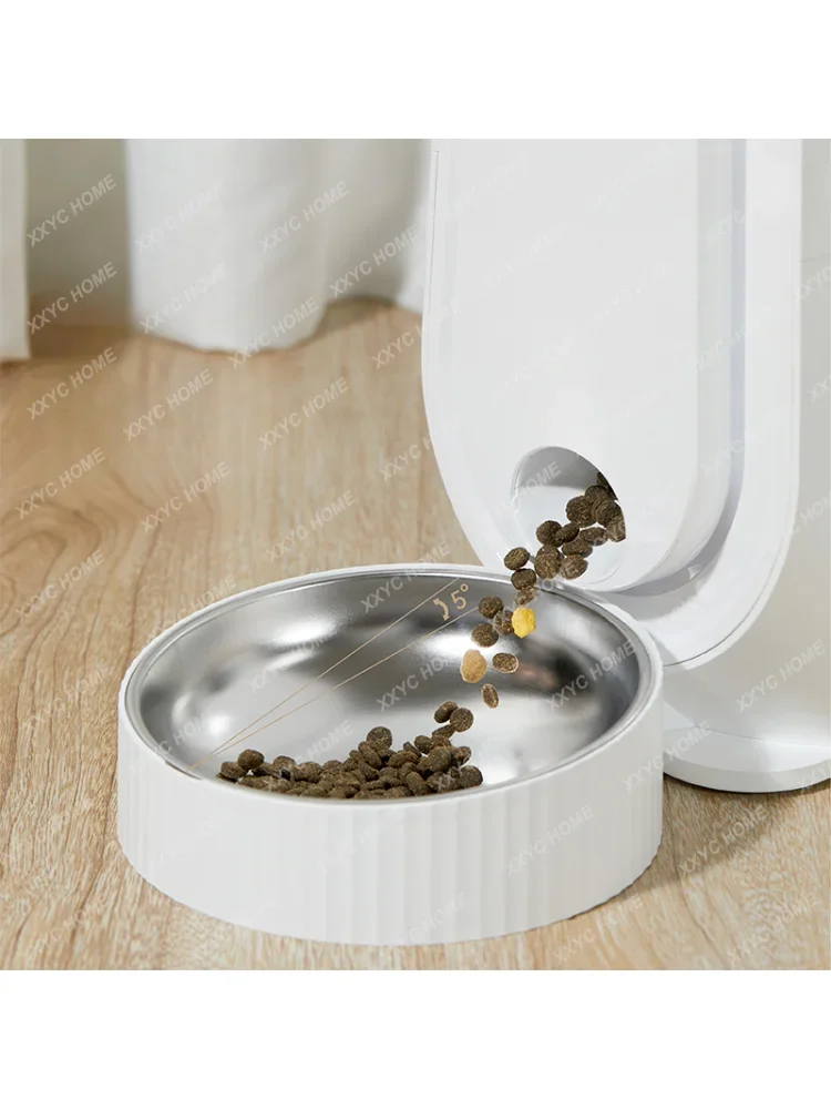 Cat Intelligent Automatic Feeder Freeze-Dried Cat Food Dog Food Feeder Timing Quantitative Remote Control Feeding Machine