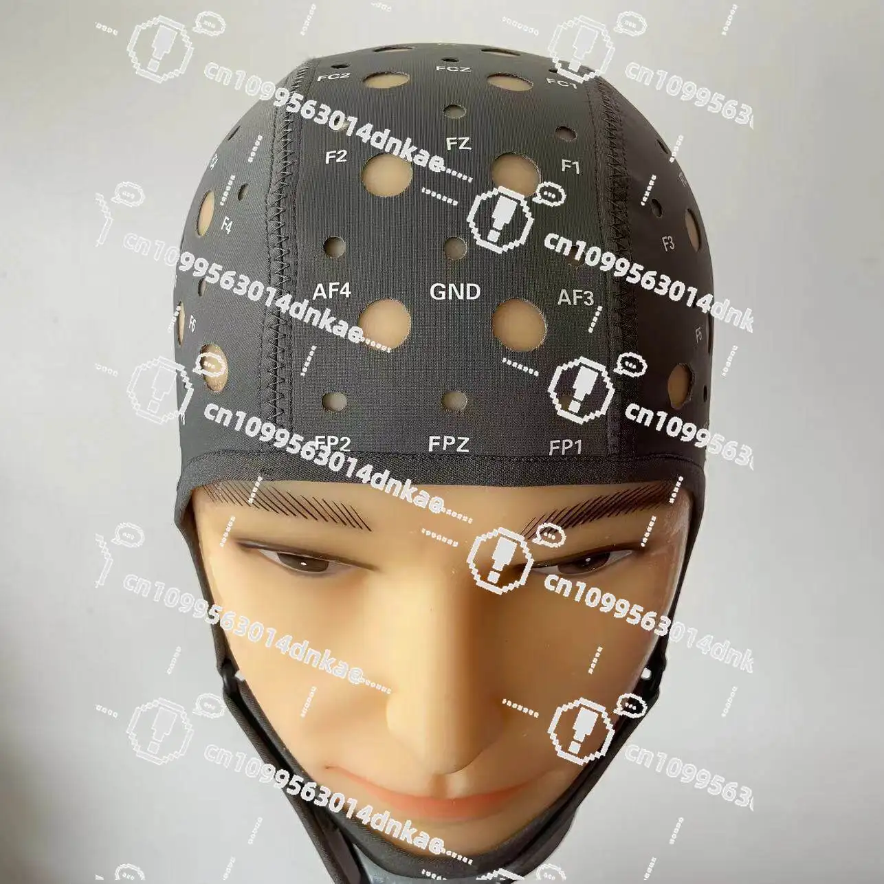 Powerful EEG Cap Thin, Sandwich Electrode Cap 64 Guide EEG Machine Electrode Cap, Can Be Customized EEG Cap