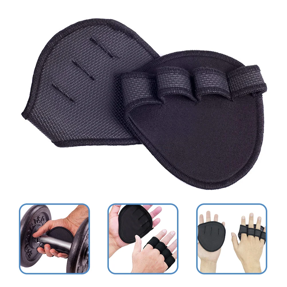 

Barbell Anti-slip Mat Gym Grip Agarres Altere Bodybuilding Palm Protector Non-slip Lifting Gloves