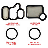 4pcs VTEC Solenoid Spool Valve Gasket Kit #15815RAAA02 For Honda For Civic Motorbike 2003-2007 Motorbike Solenoid Gasket