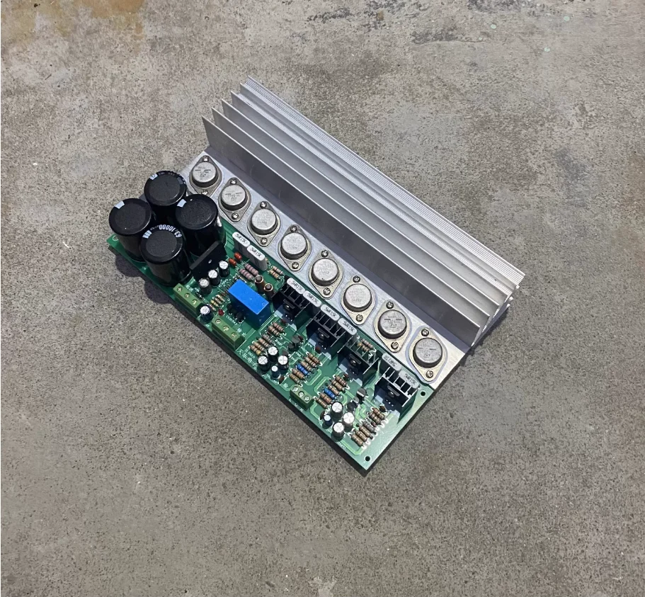 Disassemble the machine, suitable for gold-sealed pairing tube 2N3055 MJ2955 dual-channel high-power 2.0 power amplifier board