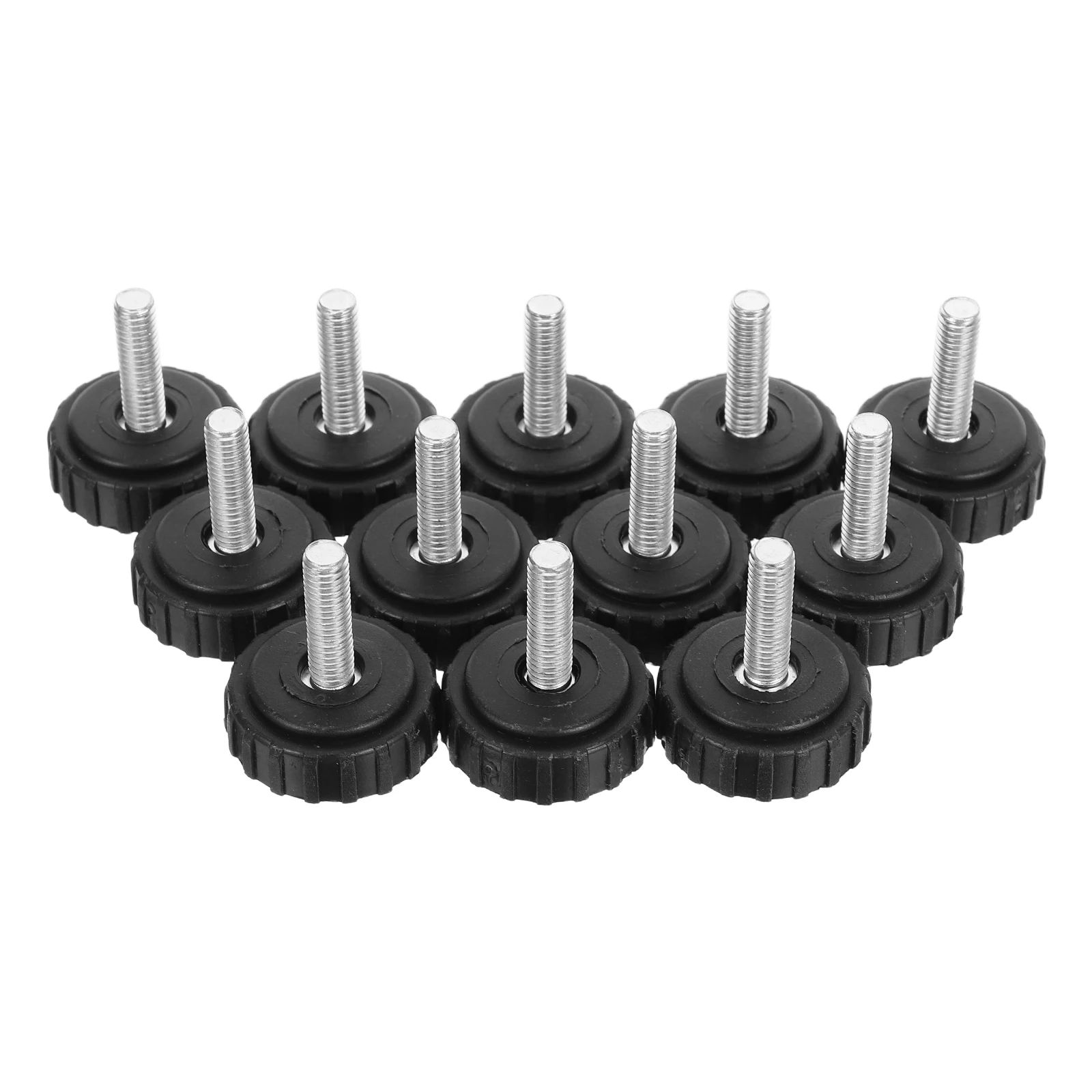 

12Pcs Furniture Floor Protectors Adjustable Screw Feet Anti Slip Rubber Pads Furniture Levelers Chair Sofa Table Bed
