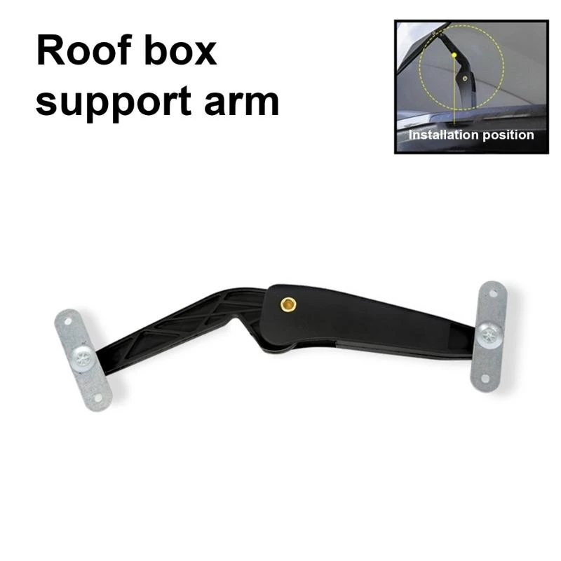2cs Roof Box Lid Lifters Car Roof Box Lid Supports for Secure Storage Solution