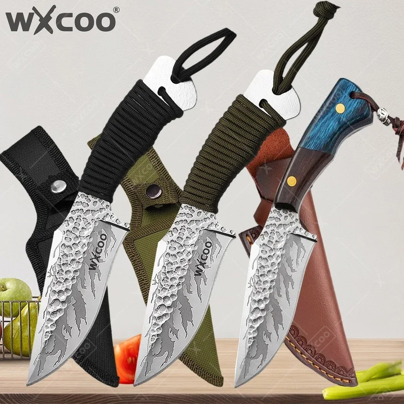 Forged Boning Knives Kitchen Stainless Steel Fish Fillet Knife Utility Fruit Cutter Cooking Accessories Barbecue