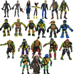 Teenages Mutant Ninja Turtles Joints Movable Doll Leonardo Raphael Action Figures Table Ornaments Collectible Model Toys Gifts