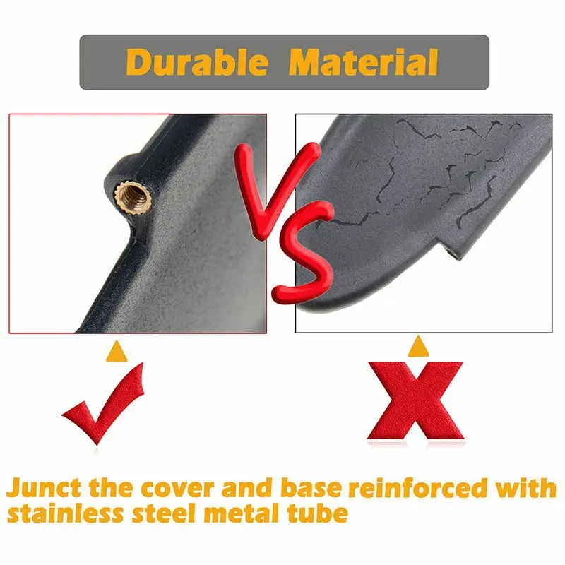 1개 자동차 선바이저 미러 커버 블랙 내구성 포르쉐 박스터 카이맨 986 987 911 996 997 OEM99670142102 자동차 액세서리