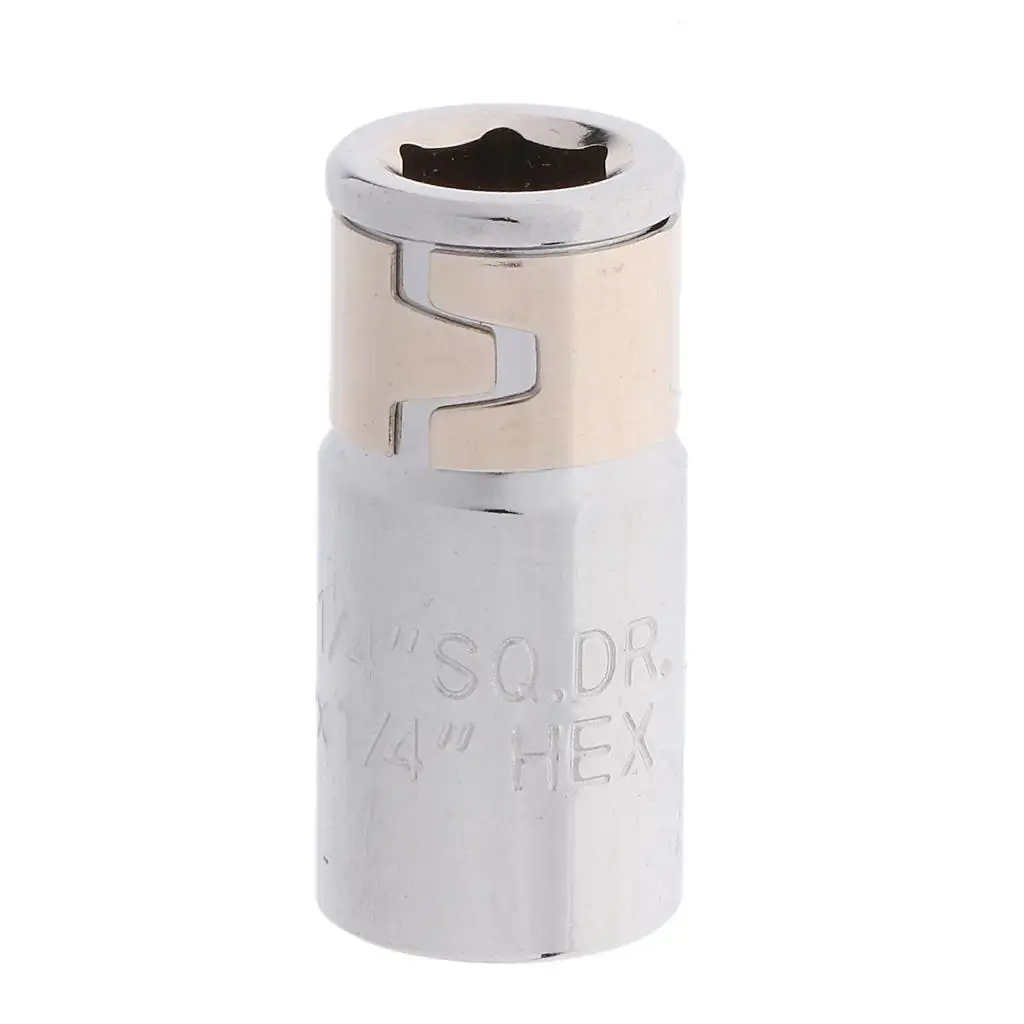 Heavy Weight Ratchet Socket Adaptor Shallow 6 Point Ring Keys Socket for Socket Ratchet Set Maintenance