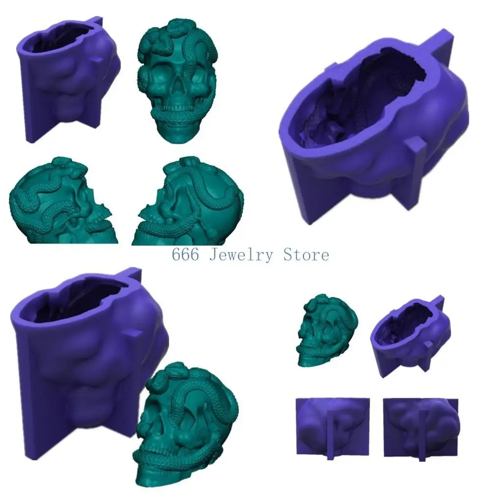 

F2TD SNAKE SKULL Украшения эпоксидной смолы