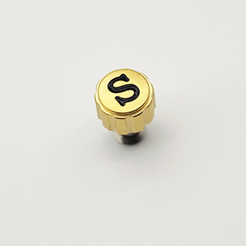 SKX007 Uhrenkronen 7 mm S-Kronen Passend für SKX007 SKX009 Uhr 7S26 NH35 NH36 4R35 4R36 Uhrwerk Refit-Teile Ersetzen Sie S-Krone