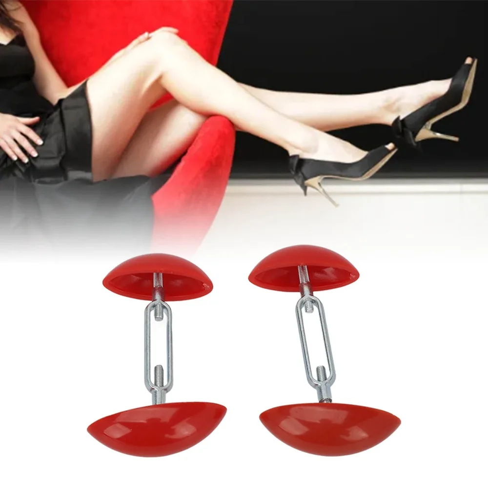 2pcs Adjustable Structure Mini Shoe Stretcher Lightweight & Portable Fit Men And Women Shoes Shoe Shaper & Widener