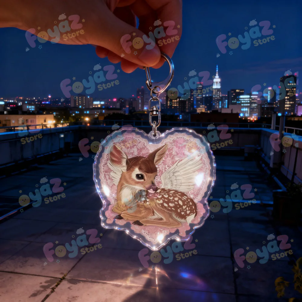 Cherry Blossom Pink Cat Keychain Accessories Bag Charms Cat Sheep Bear Women Girls Women Keyrings Jewelry Fans Freinds Gift